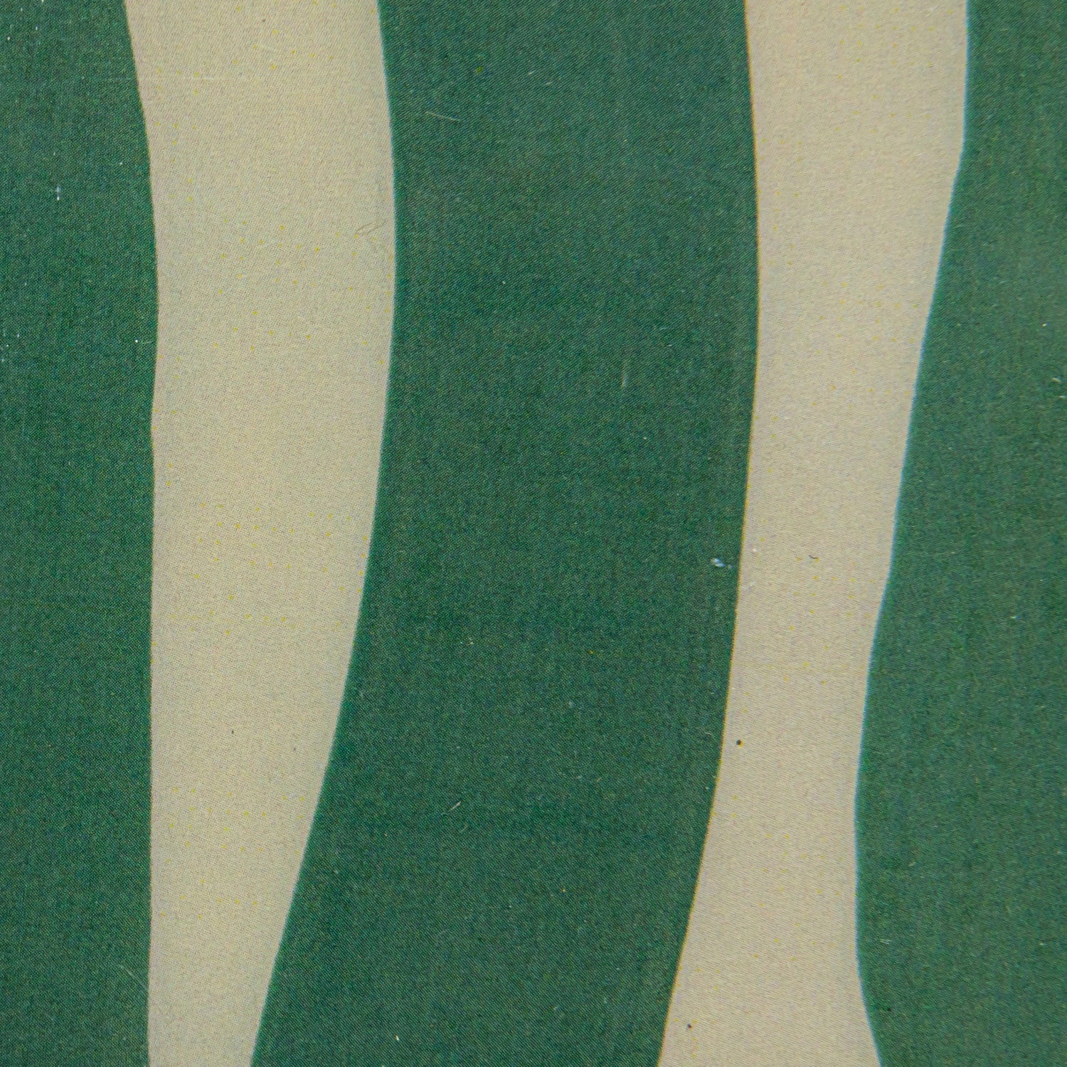 Geometric Metal Tray with Gold Rim