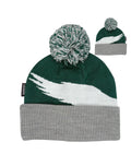Green Helmet Head Beanie