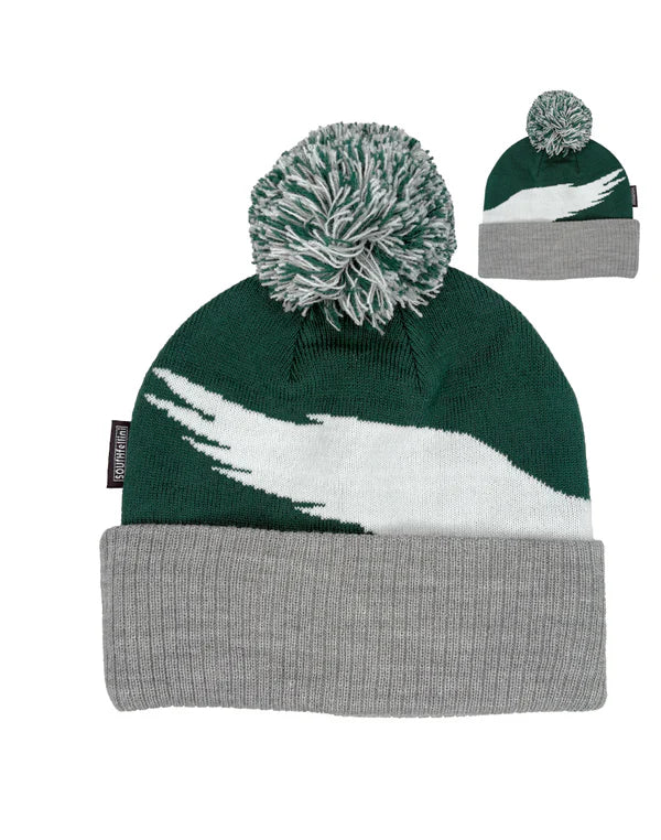 Green Helmet Head Beanie