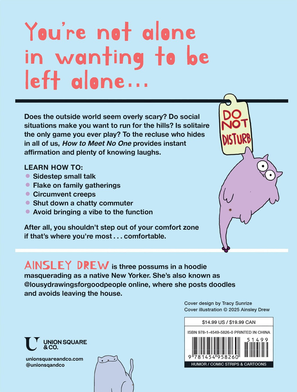 How to Meet No One:  An Introvert’s Guide to Surviving a World Filled with People