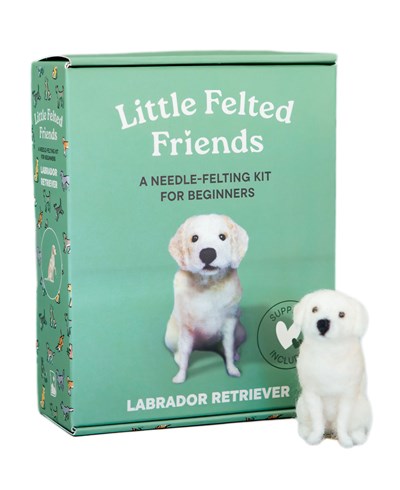 Little Felted Friends: Labrador Retriever: Dog Needle-Felting Beginner Kit