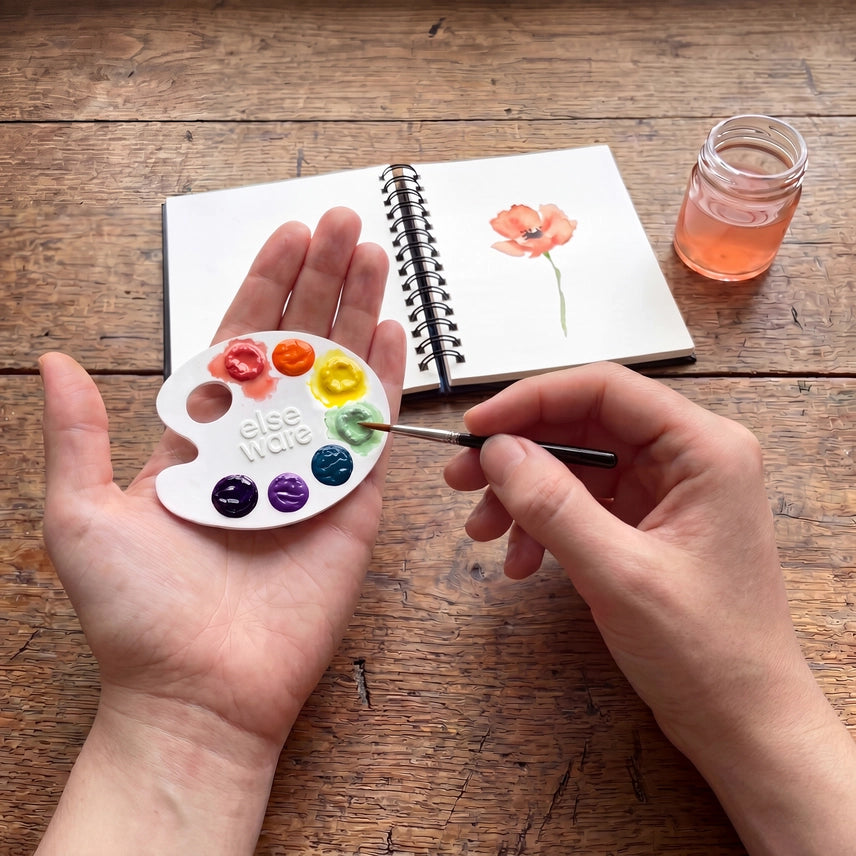 Mini Watercolor Paper Palettes - Set of 5