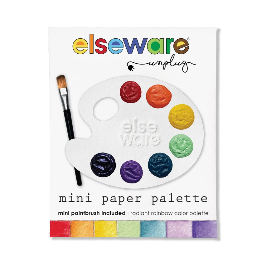Mini Watercolor Paper Palettes - Set of 5