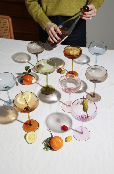 Glass Bottle Stopper - The Moony Blush