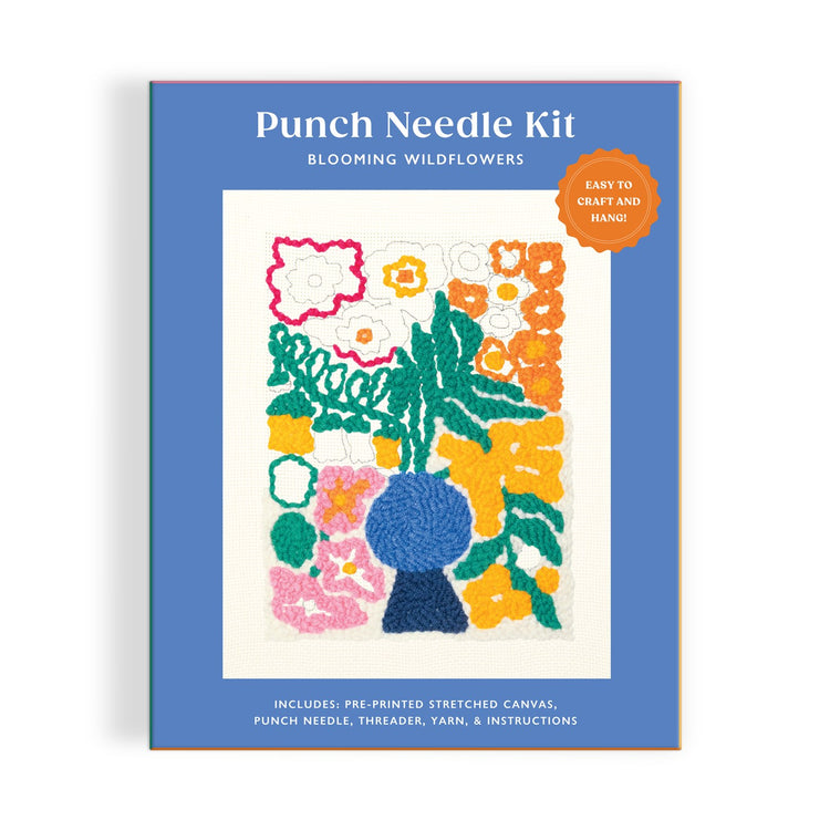 Blooming Wildflowers Punch Needle Kit