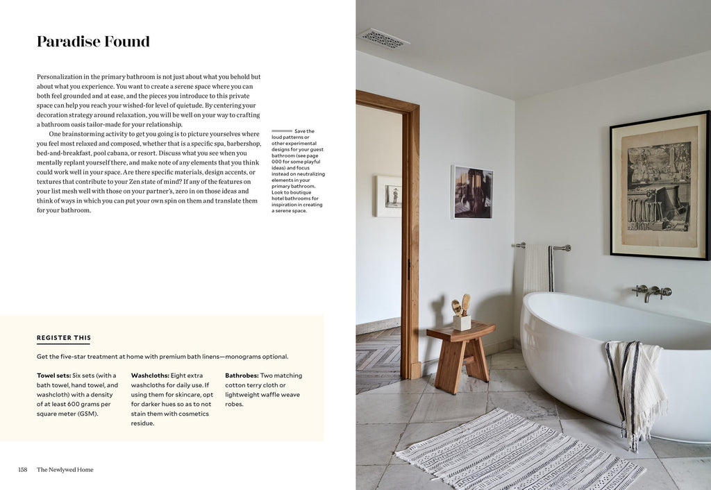 The Newlywed Home:  A Couple's Guide to Setting Up House with Style