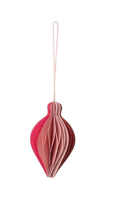 Recycled Paper Folding Honeycomb Ornament