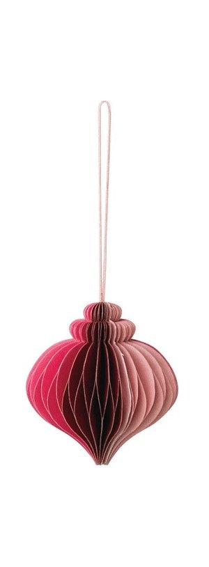 Recycled Paper Folding Honeycomb Ornament