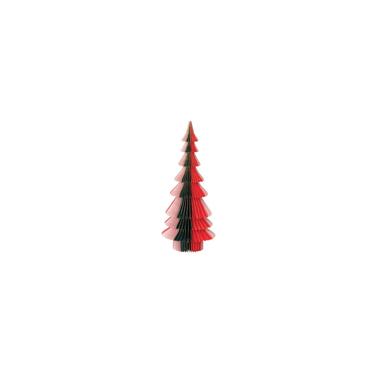 Multi-Color Paper Folding Honeycomb Tree