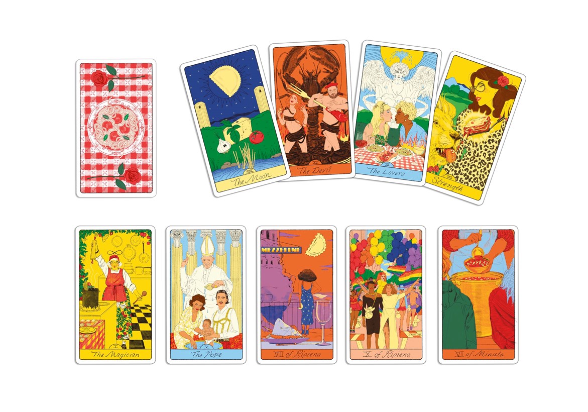 The Pasta Tarot: A 78-Card Deck for Delicious Divination