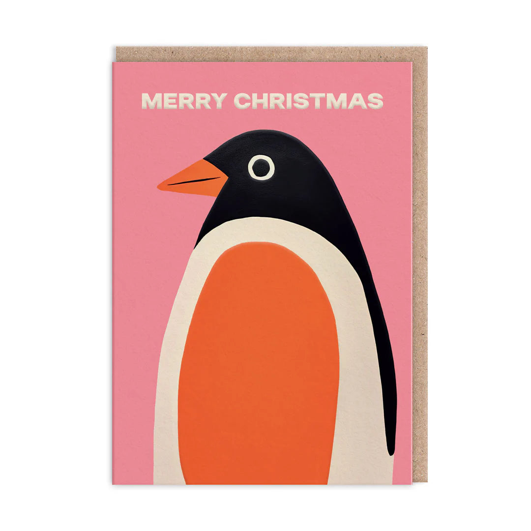 Penguin Christmas Holiday Card