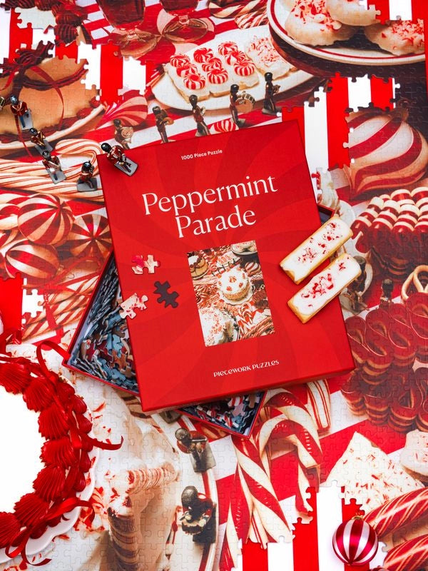 Peppermint Parade 1000 Piece Puzzle