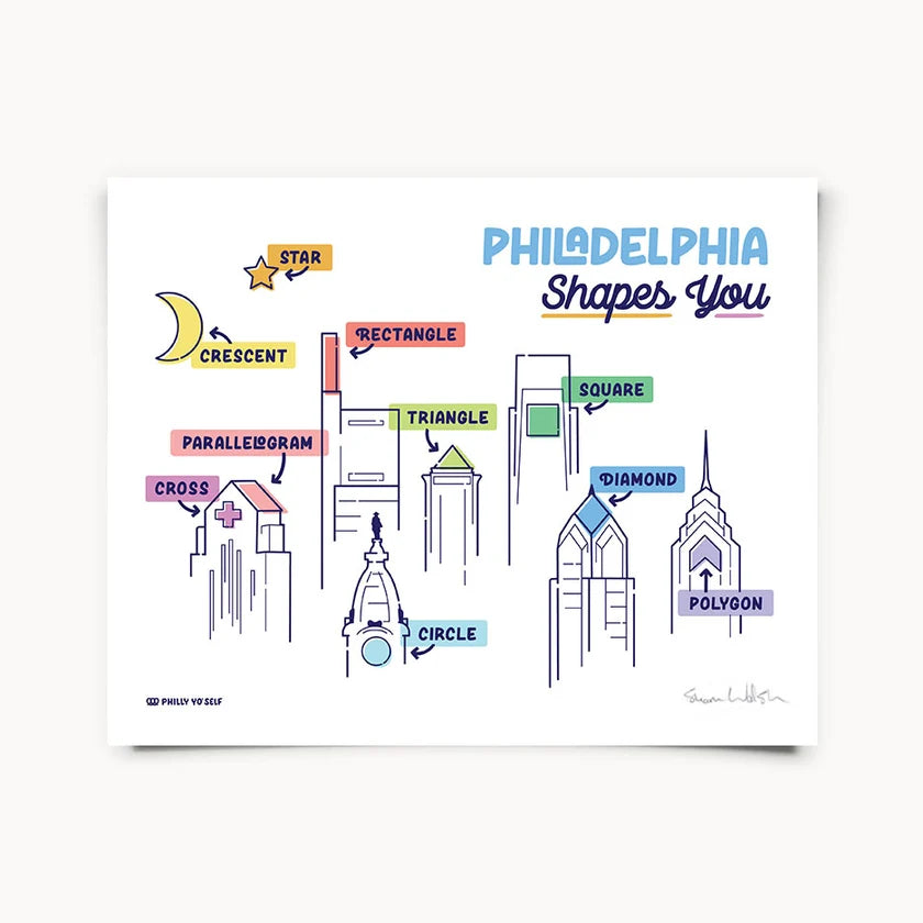Philadelphia Shapes You Print