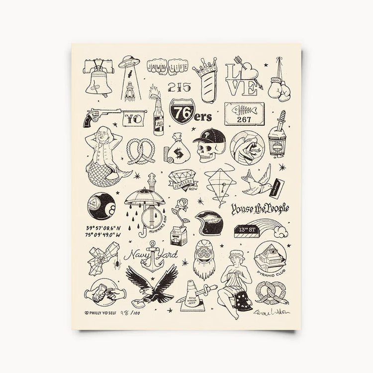 Phlash Tats Print