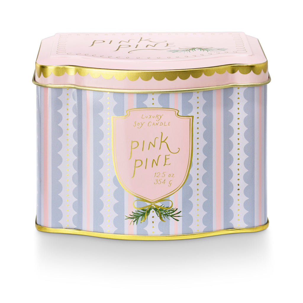 Pink Pine Printed Tin