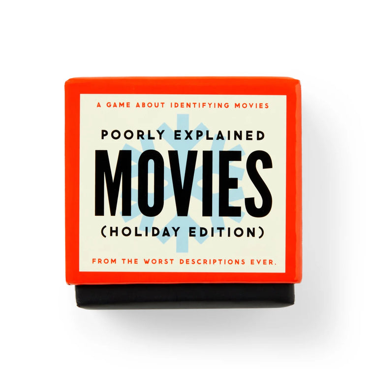Poorly Explained Movies (Holiday Edition)