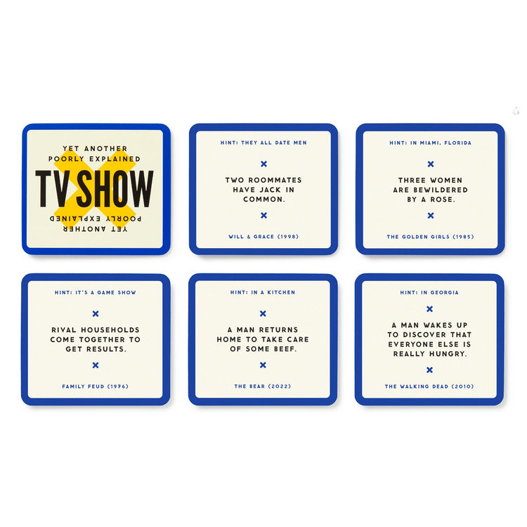 Poorly Explained TV Shows Game