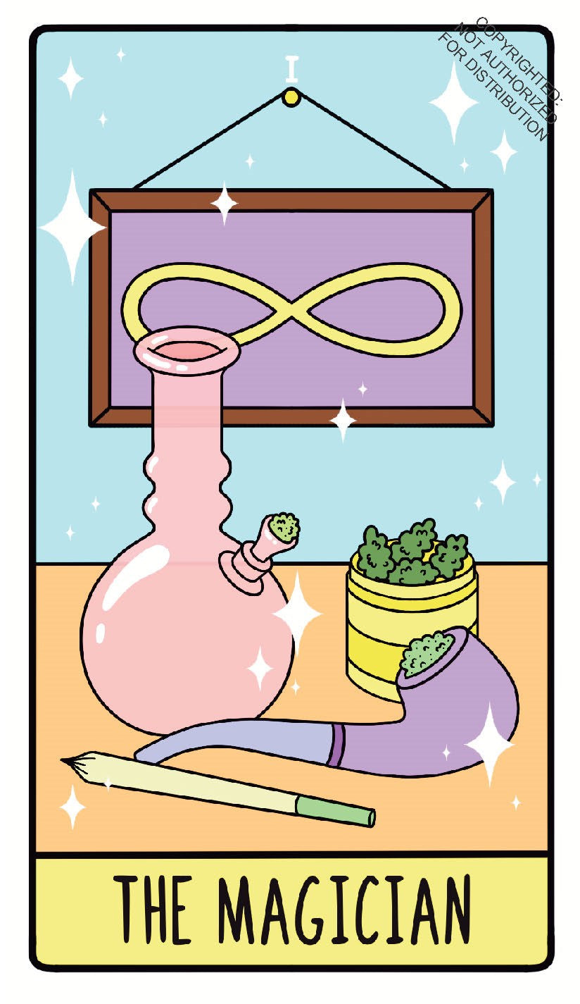 Pot Tarot Deck and Guidebook