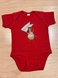 Red Green Dude Baby Onesie