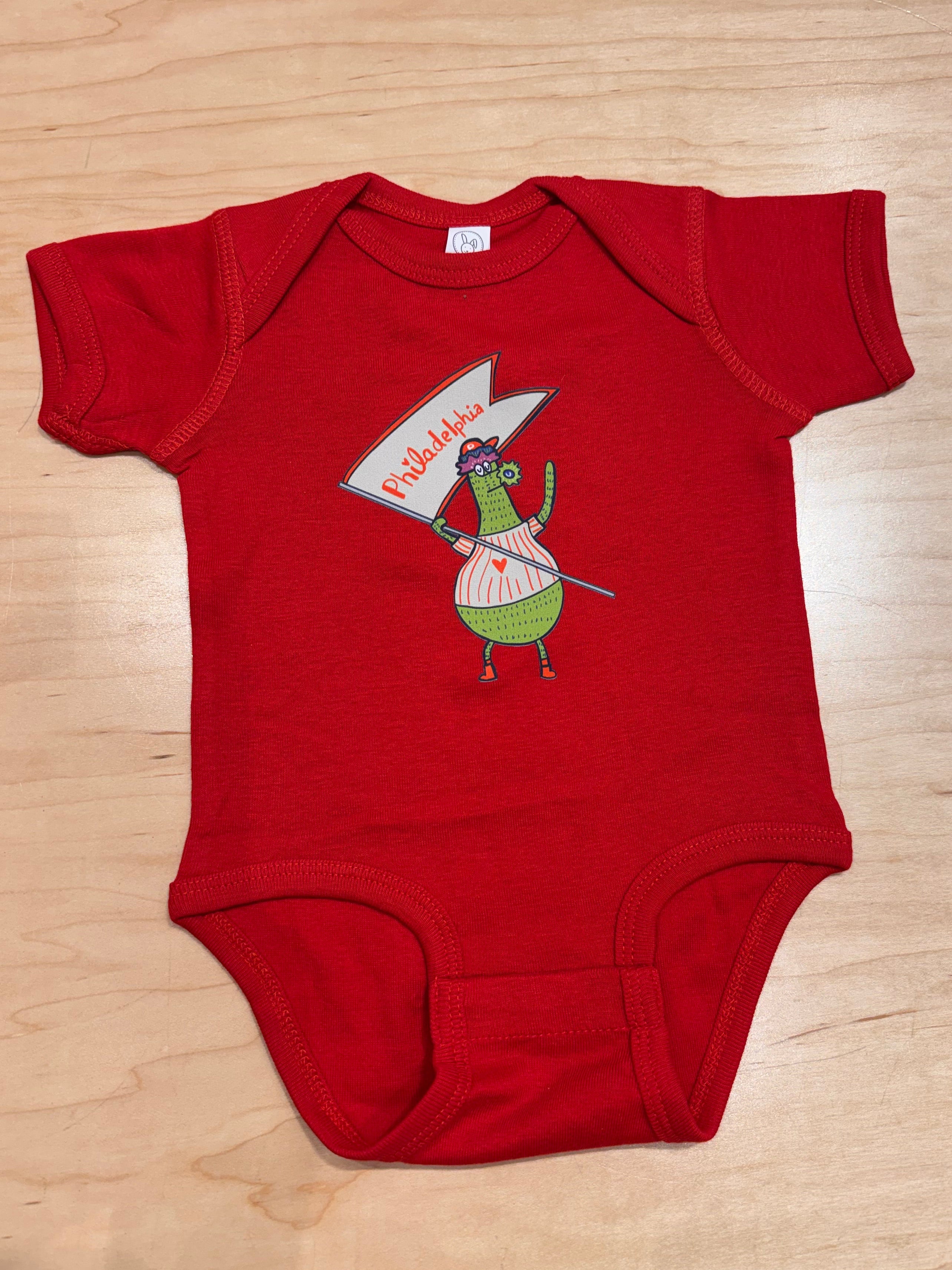 Red Green Dude Baby Onesie