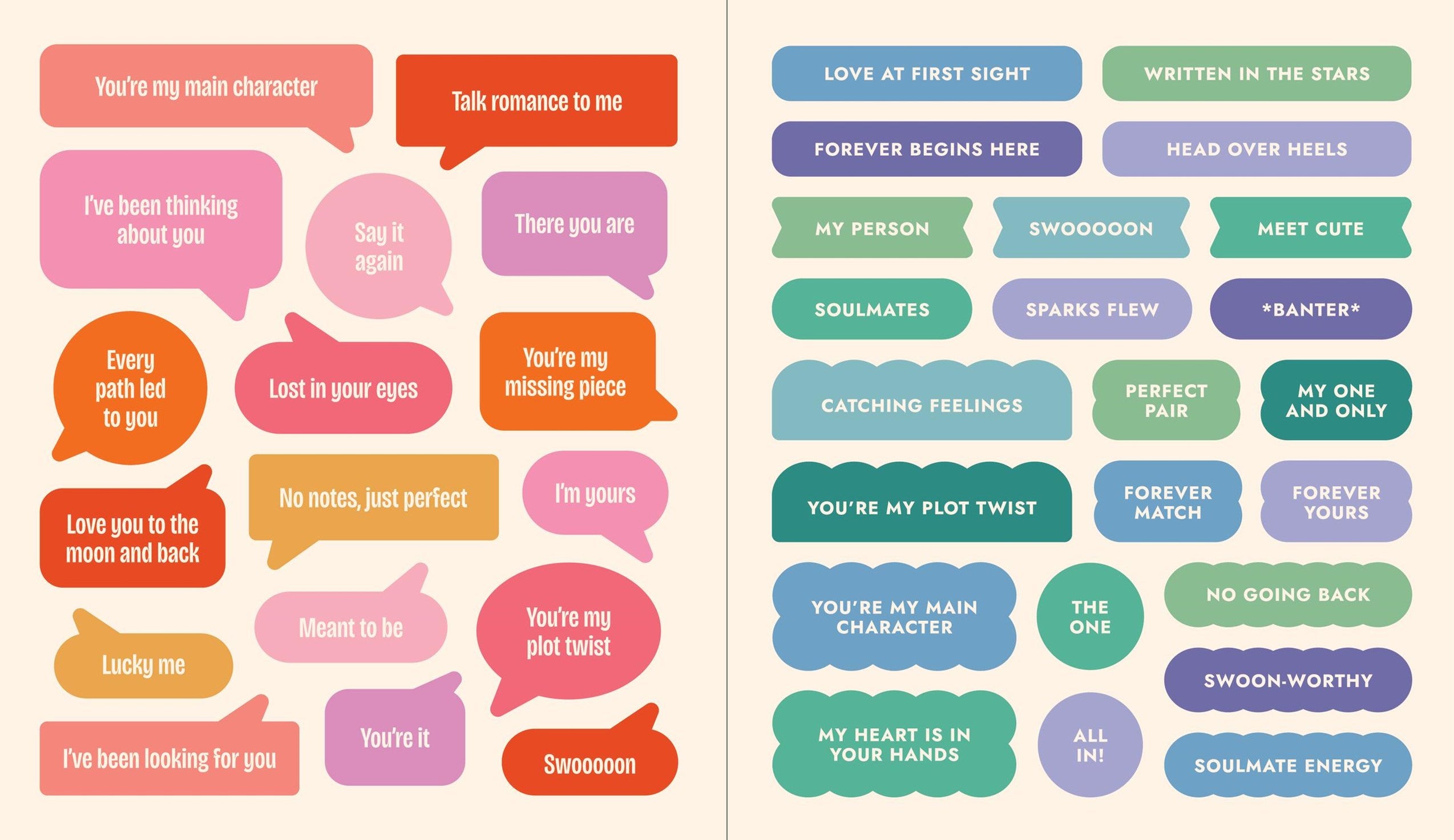 A Romance Reader's Sticker Book