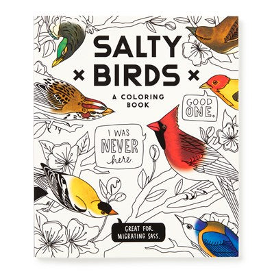 Salty Birds Coloring Book