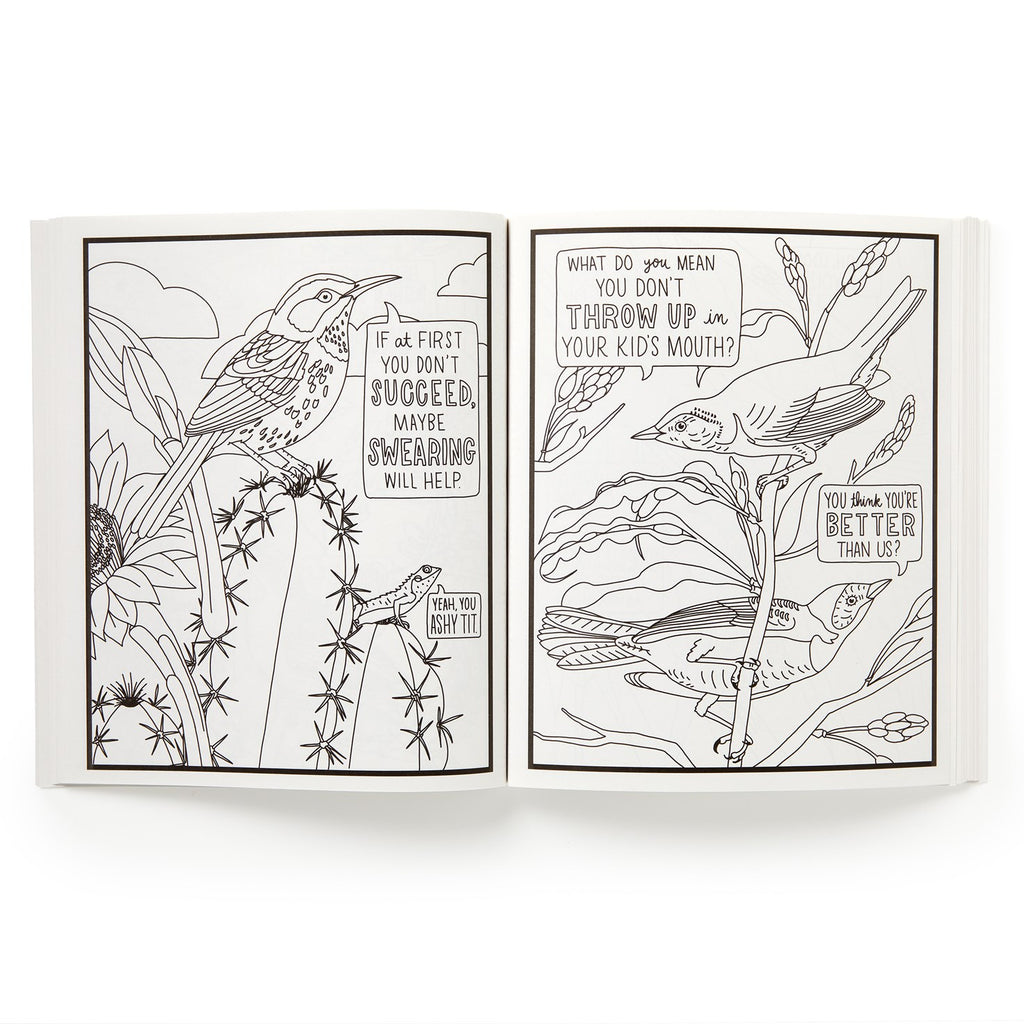 Salty Birds Coloring Book