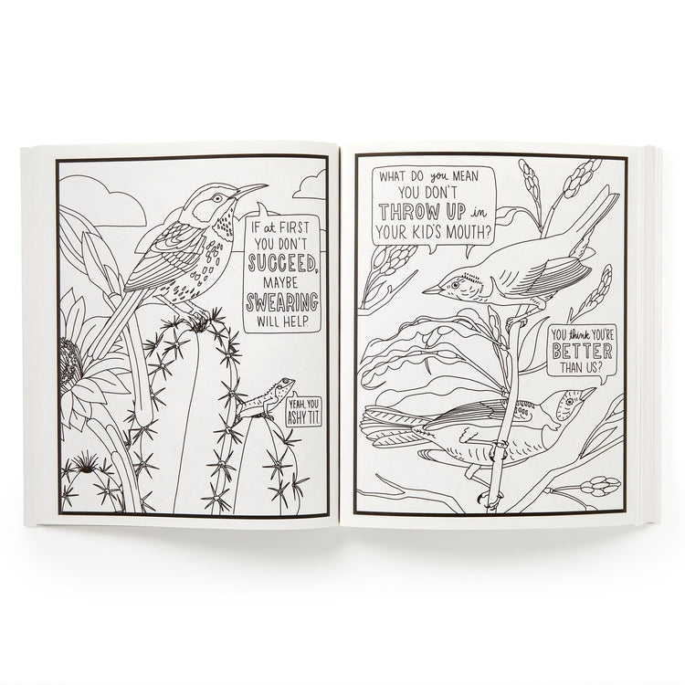 Salty Birds Coloring Book