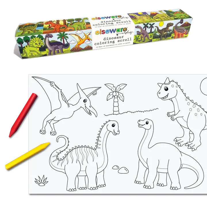 Coloring Scrolls - Dinosaur
