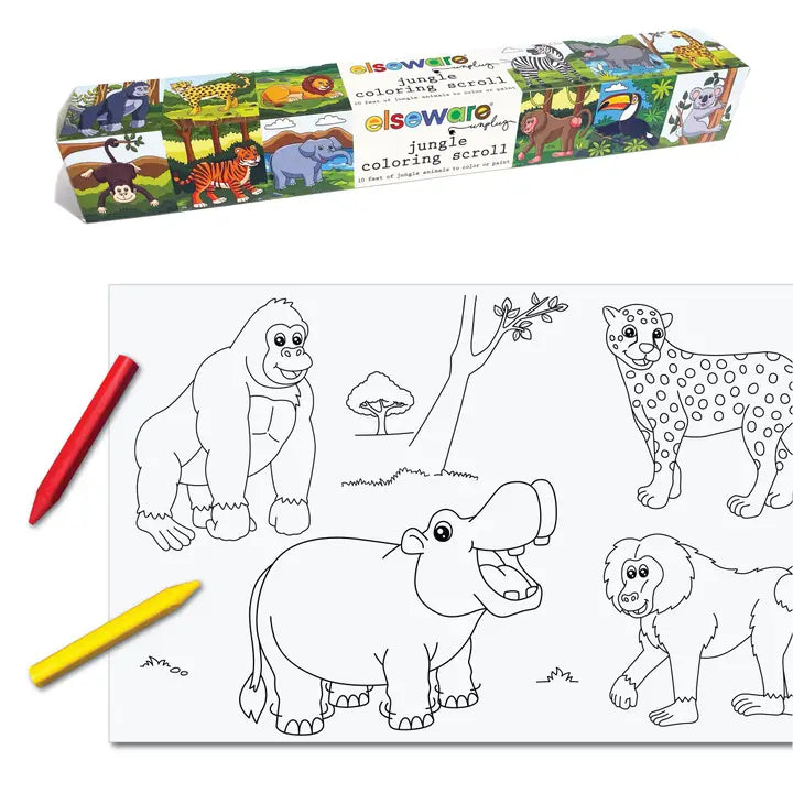 Coloring Scrolls - Jungle