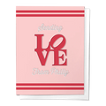 Sending Love From Philly Greeting Card
