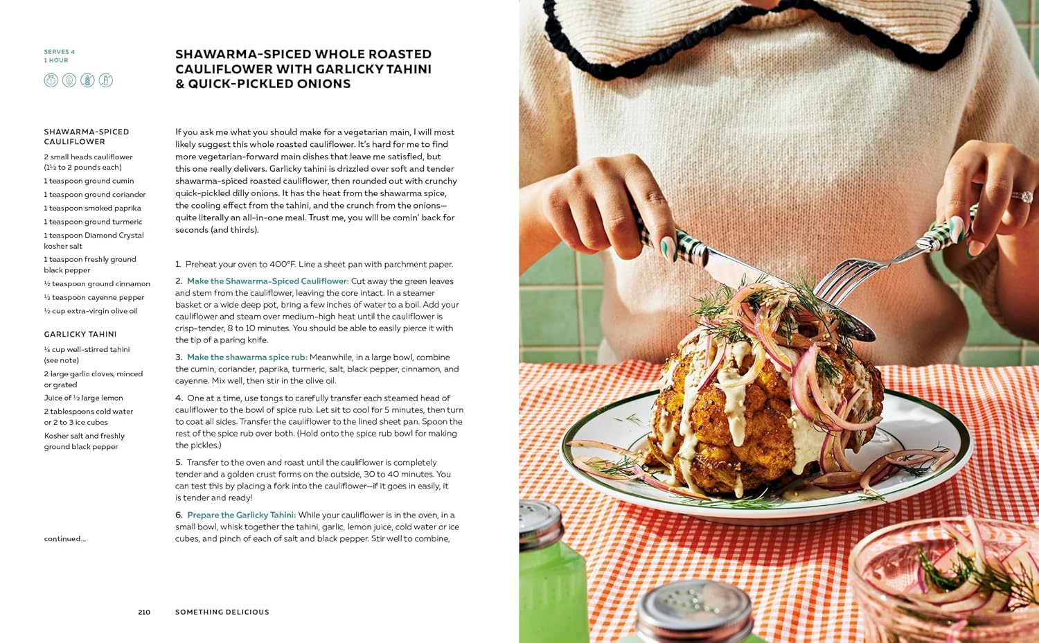 Something Delicious: 100 Recipes for Everyday Cooking [A Cookbook]