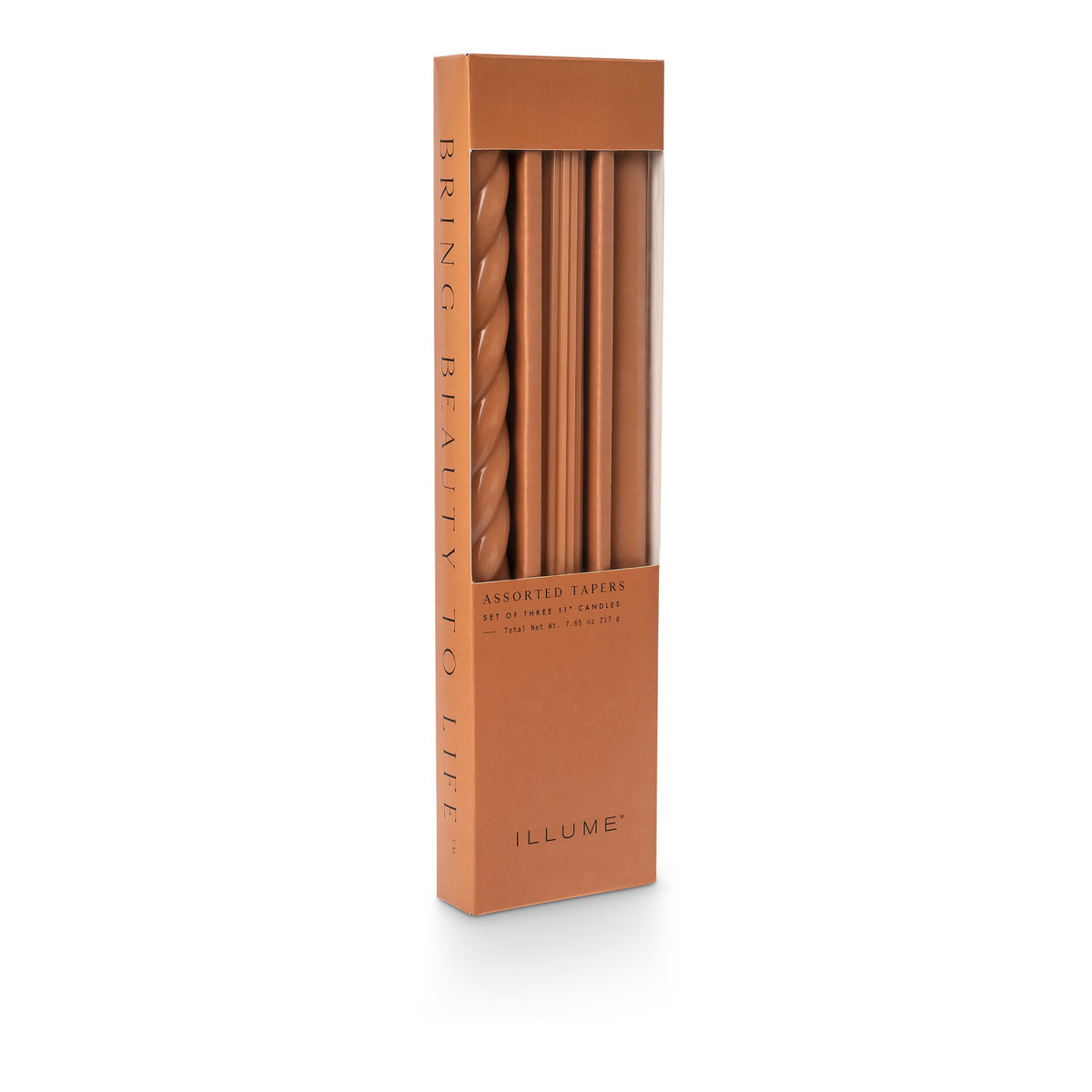 Terra Candle Tapers - 3 Pack