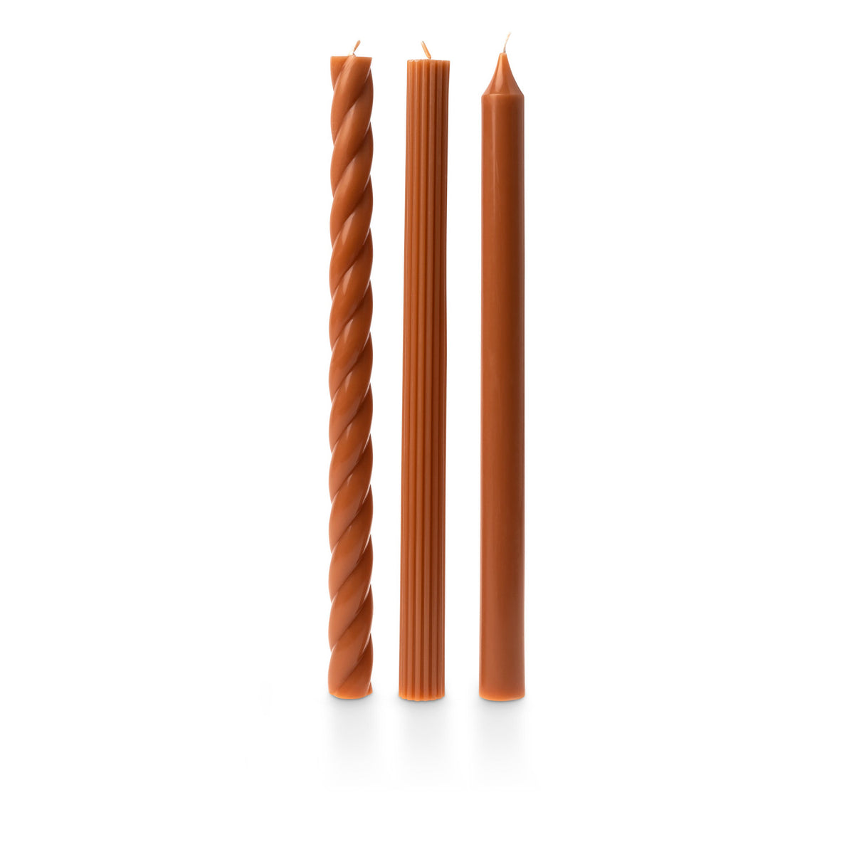 Terra Candle Tapers - 3 Pack