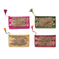 Multicolor Tiger Zip Pouch