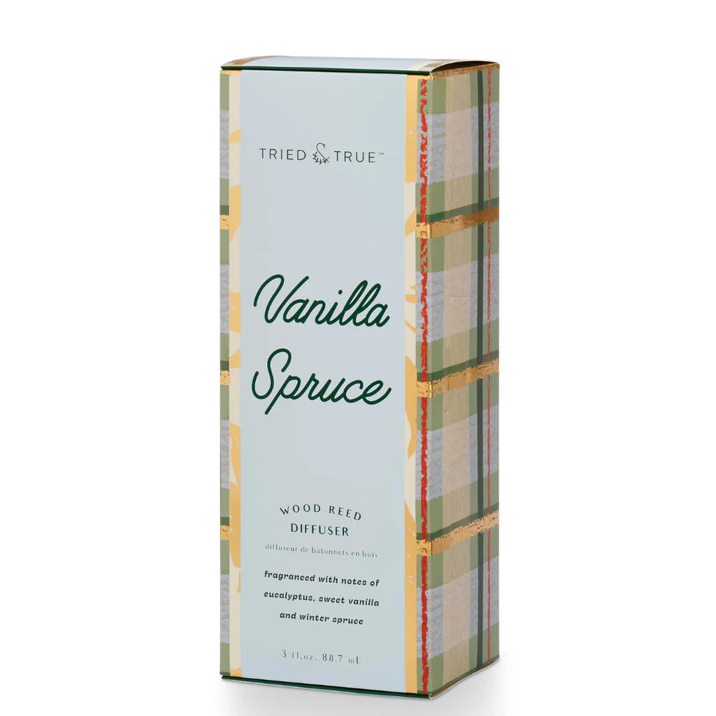 Vanilla Spruce Wood Reed Diffuser