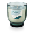 Water Element Glass Candle