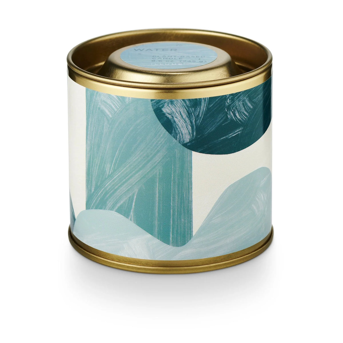 Water Element Tin Candle