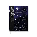 Navy Zodiac Star Linen Daily Planner (Undated)