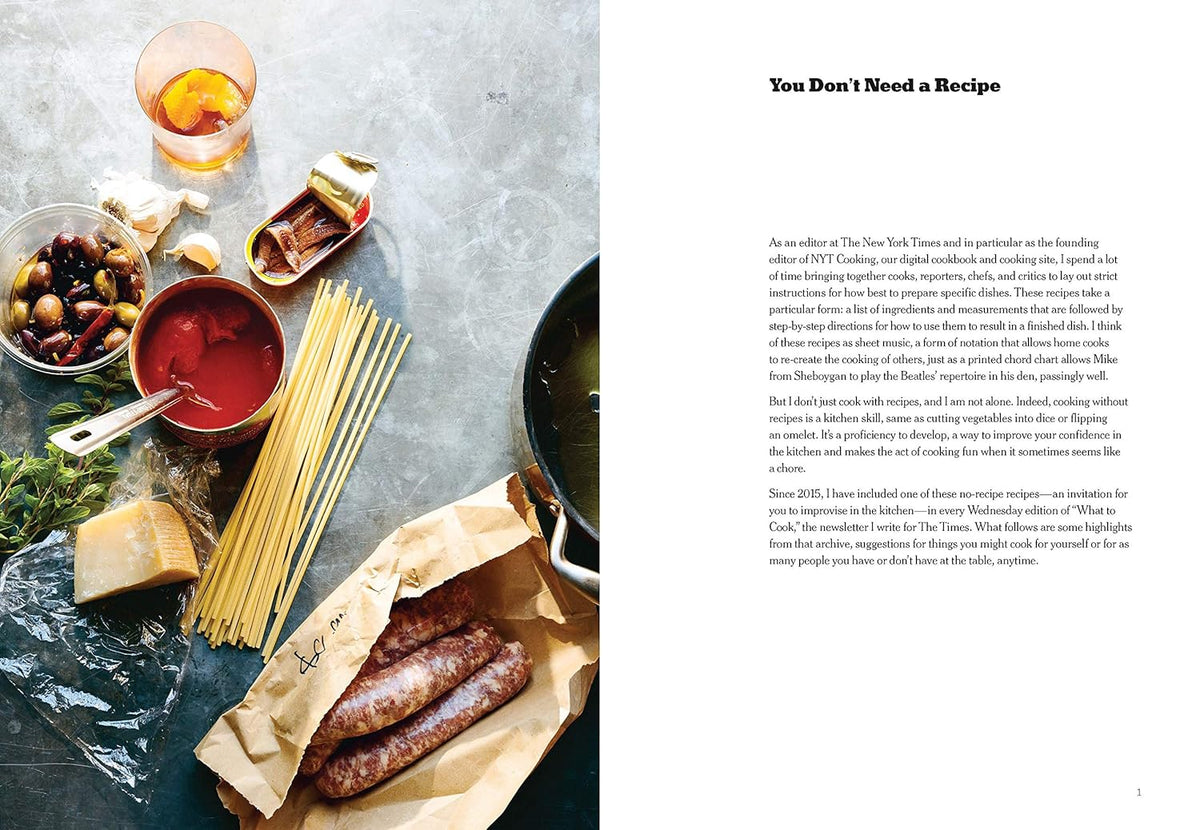 The New York Times No-Recipe Recipes Cookbook