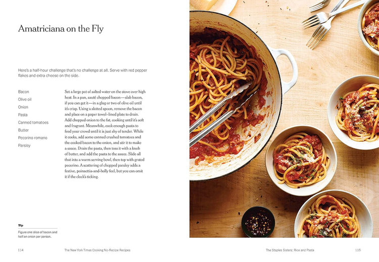 The New York Times No-Recipe Recipes Cookbook