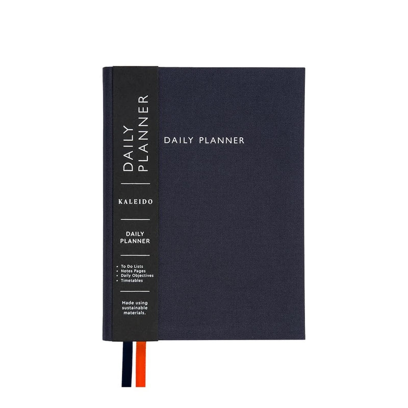 Off-Black Fabric Daily Planner