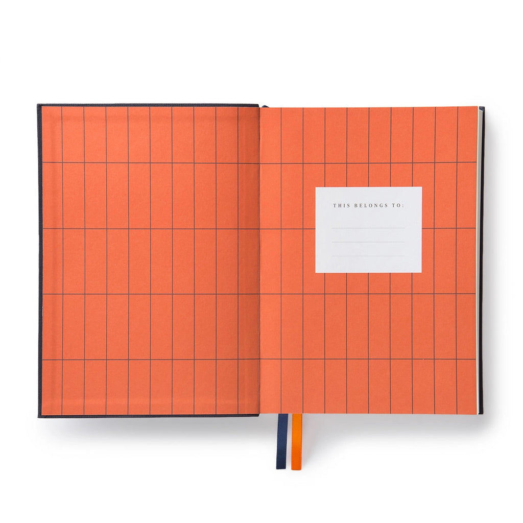 Off-Black Fabric Daily Planner