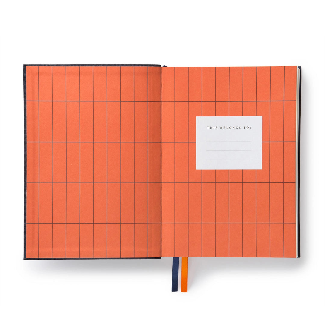 Off-Black Fabric Daily Planner