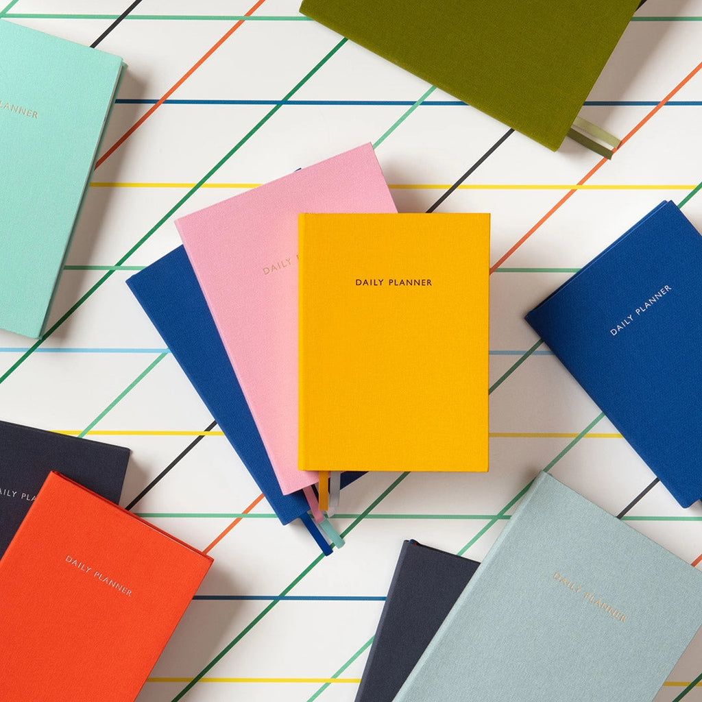 Off-Black Fabric Daily Planner