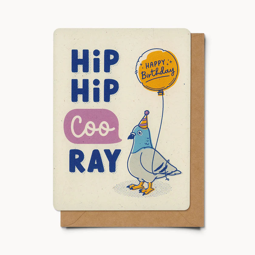 Hip Hip Coo-Ray Card