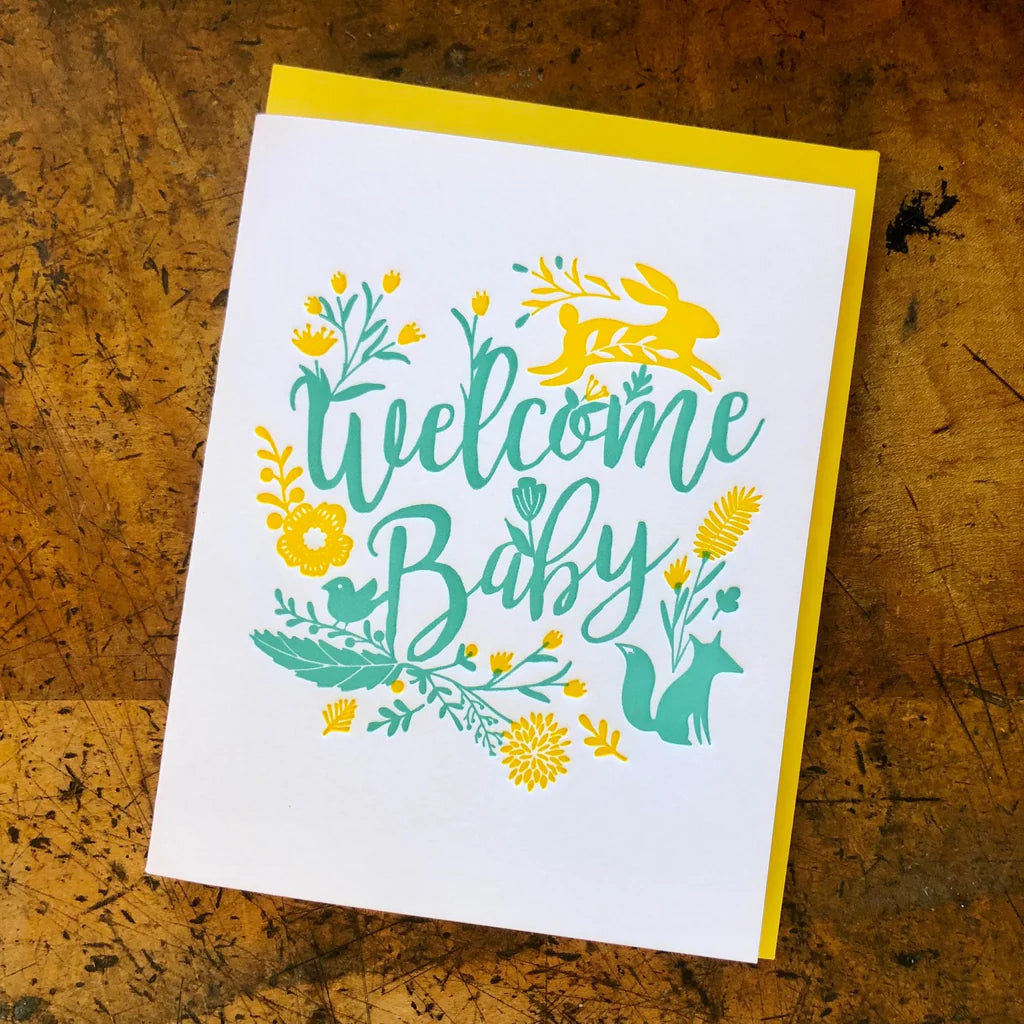 Welcome Baby Card