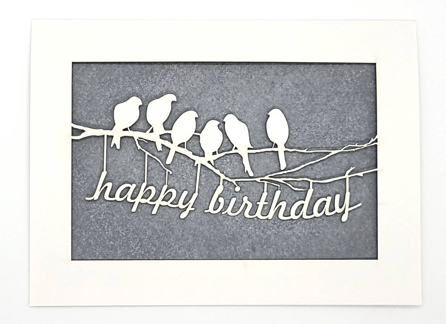 Happy Birthday - Birds on a Branch