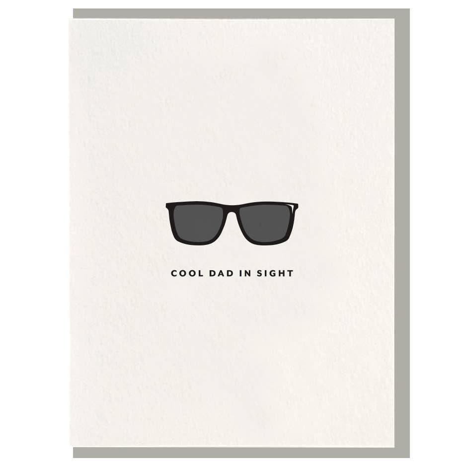 Cool Dad Greeting Card