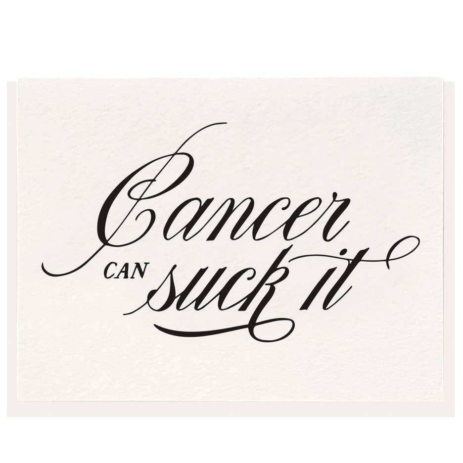 Cancer Sucks Card